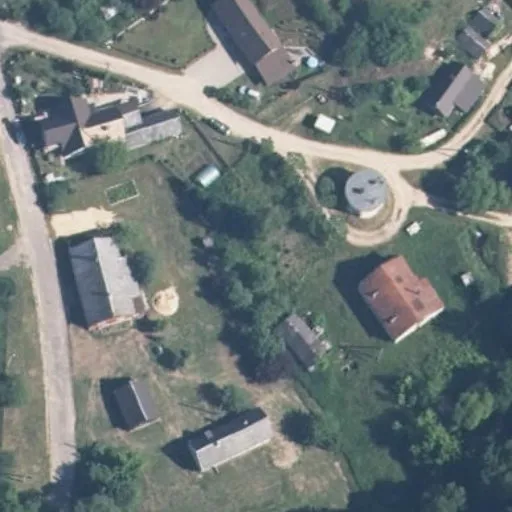 Vaizdas iš viršaus: Stangės g. 4, Merkinė
