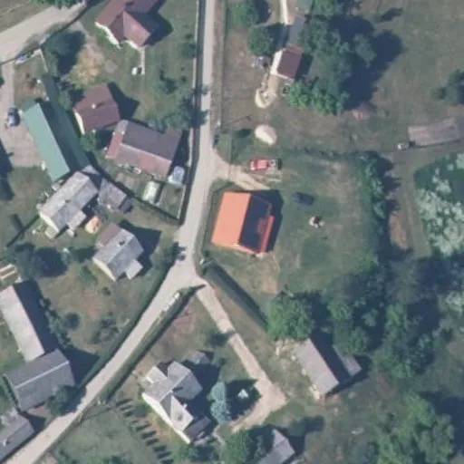 Vaizdas iš viršaus: Paparčių g. 8, Senoji Varėna