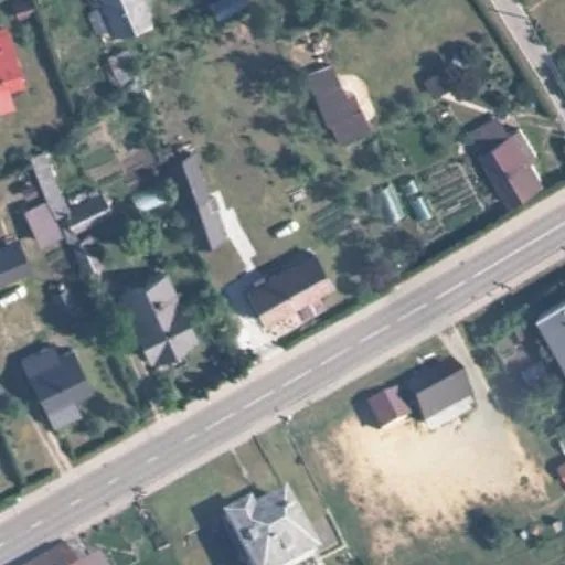 Vaizdas iš viršaus: Vilniaus g. 23, Merkinė