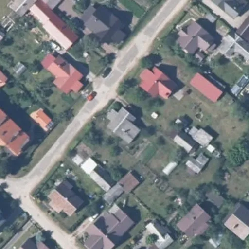 Vaizdas iš viršaus: Birutės g. 3, Varėna