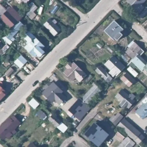 Vaizdas iš viršaus: Ligoninės g. 5, Varėna