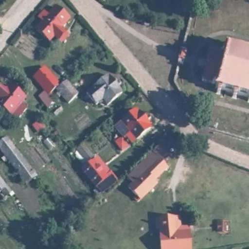Vaizdas iš viršaus: V. Sladkevičiaus g. 11, Merkinė