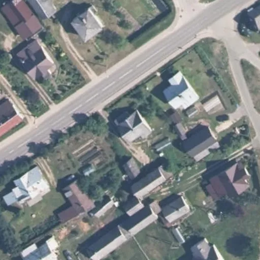 Vaizdas iš viršaus: Vilniaus g. 30, Merkinė