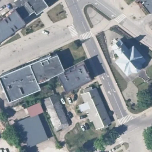 Vaizdas iš viršaus: Vytauto g. 4, Varėna