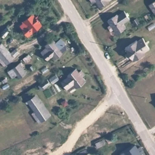 Vaizdas iš viršaus: Nemunaičio g. 19, Merkinė