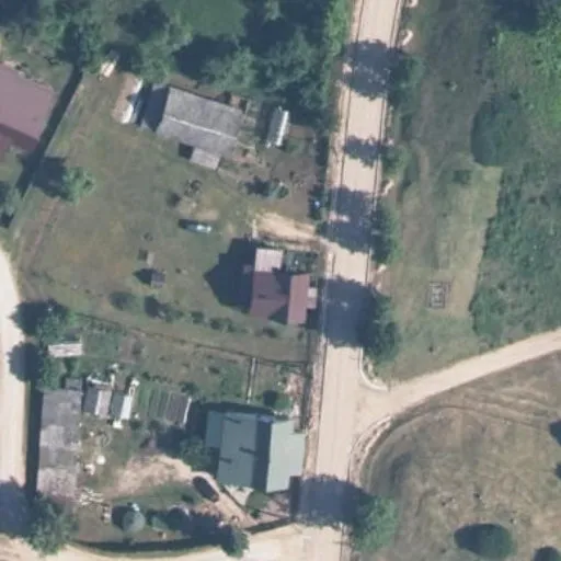 Vaizdas iš viršaus: Kauno g. 15, Merkinė