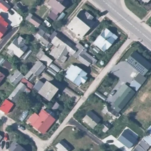 Vaizdas iš viršaus: Žalioji g. 10A, Varėna