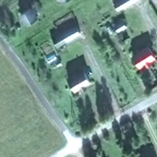 Vaizdas iš viršaus: Tvenkinių g. 9, Kriviliai