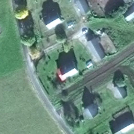 Vaizdas iš viršaus: Tvenkinių g. 13, Kriviliai