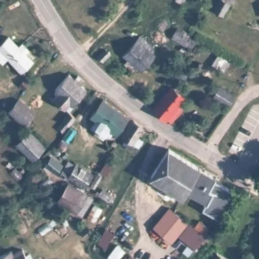 Vaizdas iš viršaus: Nemunaičio g. 9, Merkinė