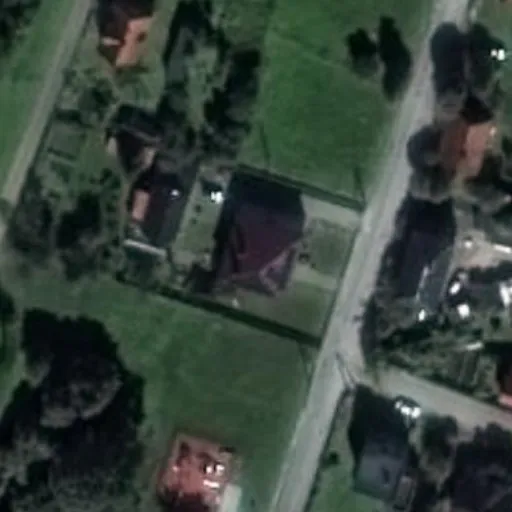 Vaizdas iš viršaus: Laimės g. 5, Kybartai