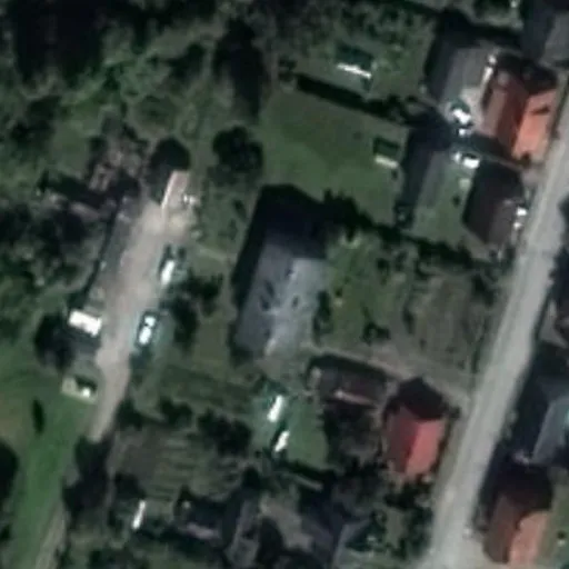 Vaizdas iš viršaus: Laimės g. 21, Kybartai