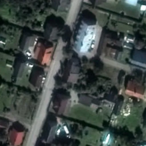 Vaizdas iš viršaus: Laimės g. 22, Kybartai