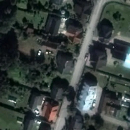 Vaizdas iš viršaus: Laimės g. 29, Kybartai