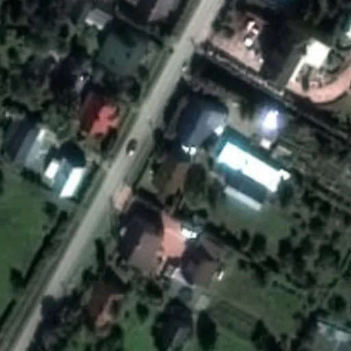 Vaizdas iš viršaus: Smėlyno g. 12, Kybartai