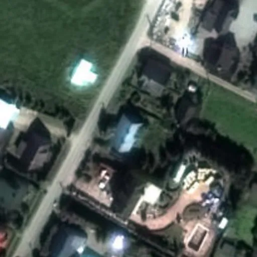 Vaizdas iš viršaus: Smėlyno g. 22, Kybartai