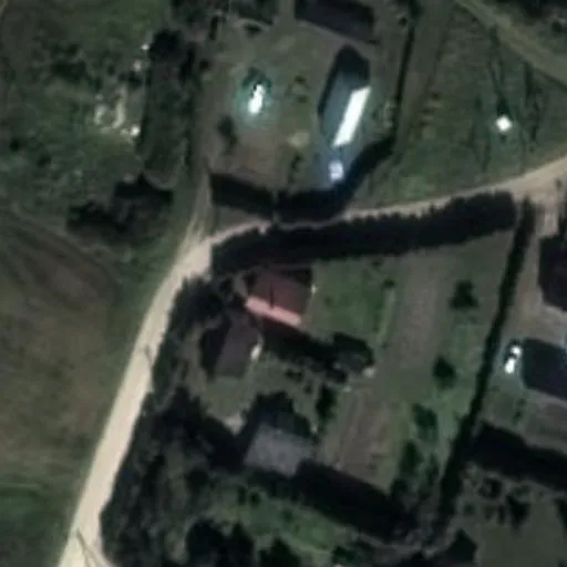 Vaizdas iš viršaus: Smėlyno g. 36, Kybartai