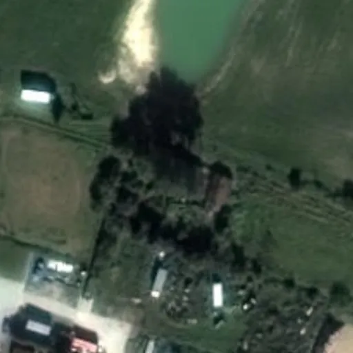 Vaizdas iš viršaus: Lazdynėlių g. 4, Daugėlaičiai