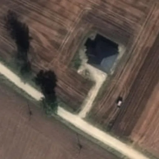 Vaizdas iš viršaus: Gėlių g. 2A, Bajorai
