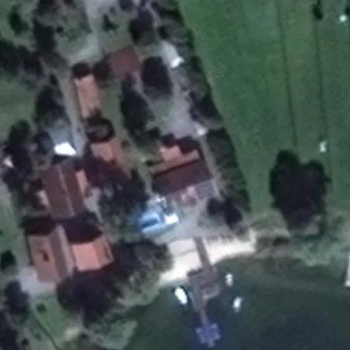 Vaizdas iš viršaus: Ežero g. 19, Vištytis