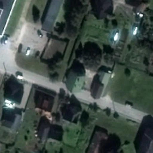 Vaizdas iš viršaus: M. Mažvydo g. 4, Kybartai