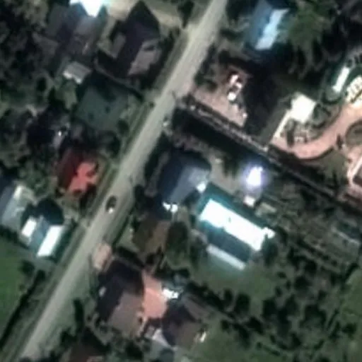 Vaizdas iš viršaus: Smėlyno g. 14, Kybartai