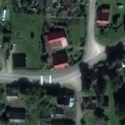 Vaizdas iš viršaus: Taikos g. 37, Vištytis