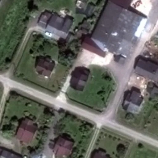 Vaizdas iš viršaus: Gluosnių g. 13, Kataučizna