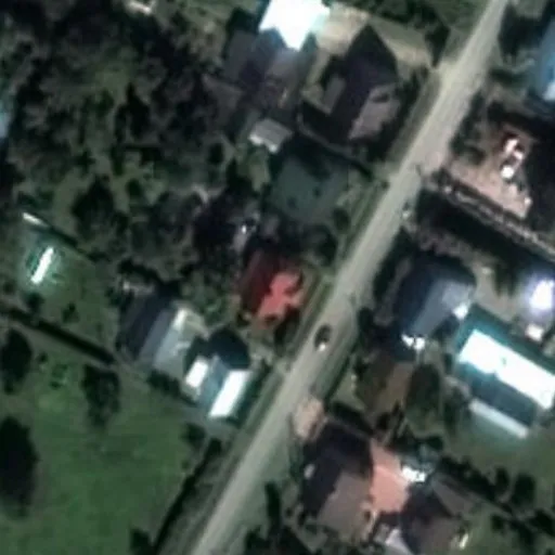 Vaizdas iš viršaus: Smėlyno g. 13, Kybartai