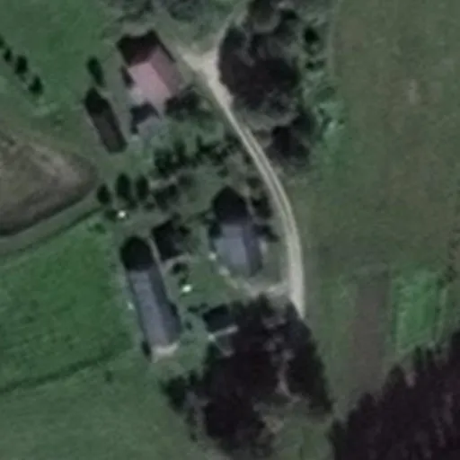 Vaizdas iš viršaus: Kybartų g. 1, Vištytis