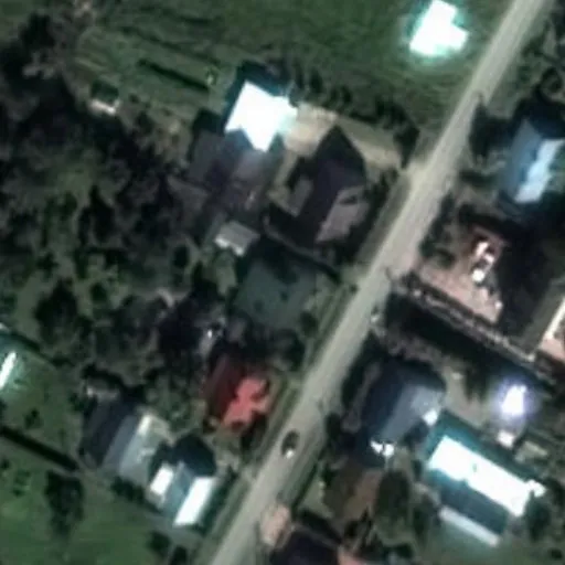 Vaizdas iš viršaus: Smėlyno g. 15, Kybartai