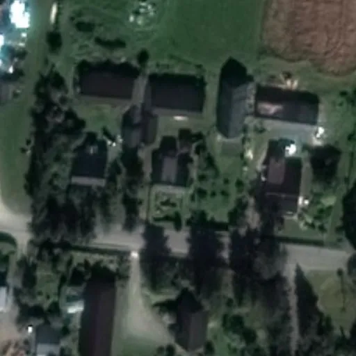 Vaizdas iš viršaus: A. Juozapavičiaus g. 45, Vištytis
