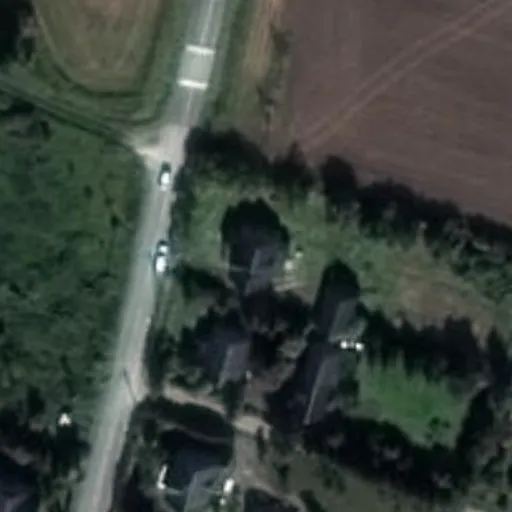 Vaizdas iš viršaus: Dariaus ir Girėno g. 50, Kybartai
