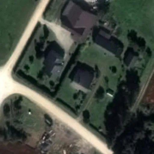 Vaizdas iš viršaus: Gėlių g. 2, Bajorai