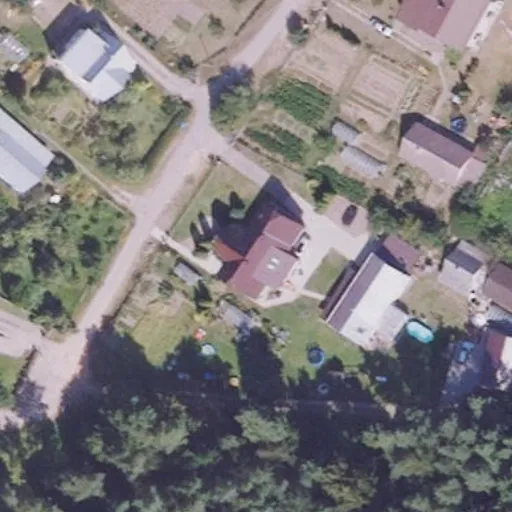 Vaizdas iš viršaus: Bernardo Avlasevičiaus g. 11, Mickūnai