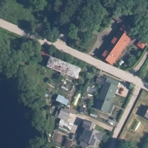 Vaizdas iš viršaus: Mokyklos g. 20, Bukiškis
