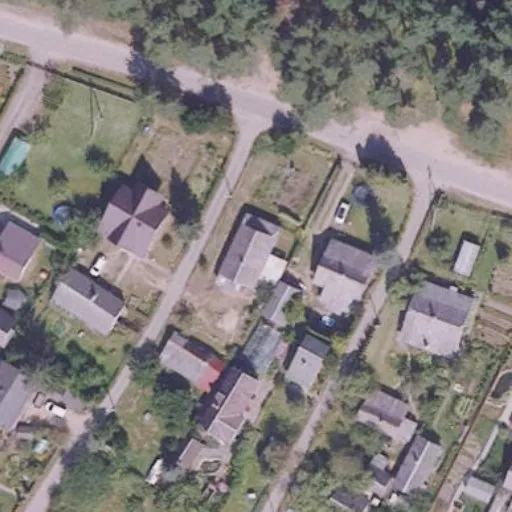 Vaizdas iš viršaus: A. Mickevičiaus g. 93, Nemenčinė