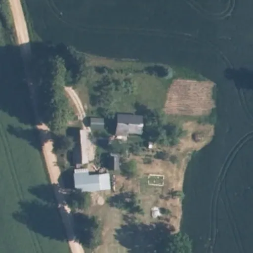 Vaizdas iš viršaus: Asiūklės g. 124, Tekliūnai