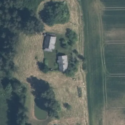 Vaizdas iš viršaus: Laukų g. 24, Kyviškės