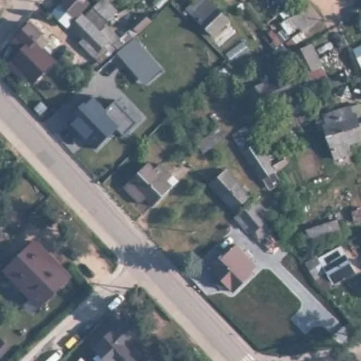 Vaizdas iš viršaus: A. Mickevičiaus g. 12, Nemenčinė