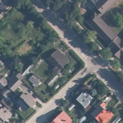 Vaizdas iš viršaus: A. Mickevičiaus g. 23, Nemenčinė