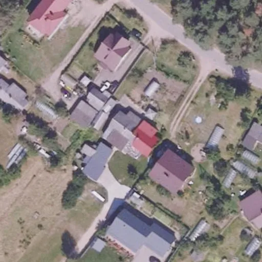 Vaizdas iš viršaus: A. Mickevičiaus g. 67, Nemenčinė