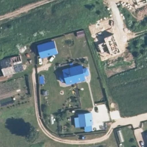 Vaizdas iš viršaus: Pievų g. 105, Saldenė
