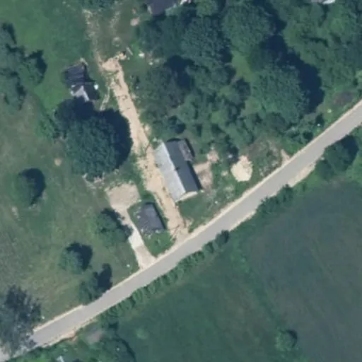 Vaizdas iš viršaus: Beržų g. 34, Beržiškės