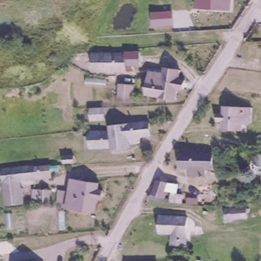 Vaizdas iš viršaus: Mickūnų g. 17, Mickūnai