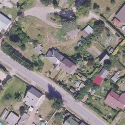 Vaizdas iš viršaus: Mokyklos g. 21, Mickūnai