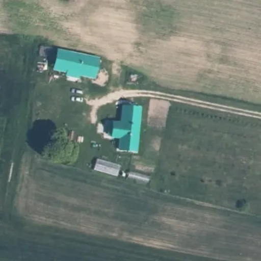 Vaizdas iš viršaus: Šaltupio g. 43, Motiejiškės