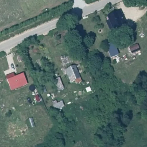 Vaizdas iš viršaus: Beržų g. 49, Beržiškės