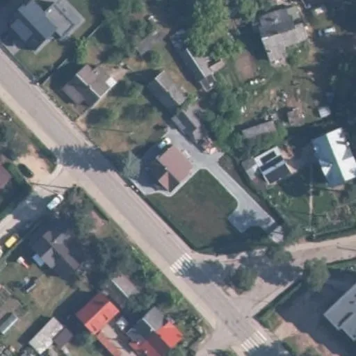 Vaizdas iš viršaus: A. Mickevičiaus g. 14, Nemenčinė
