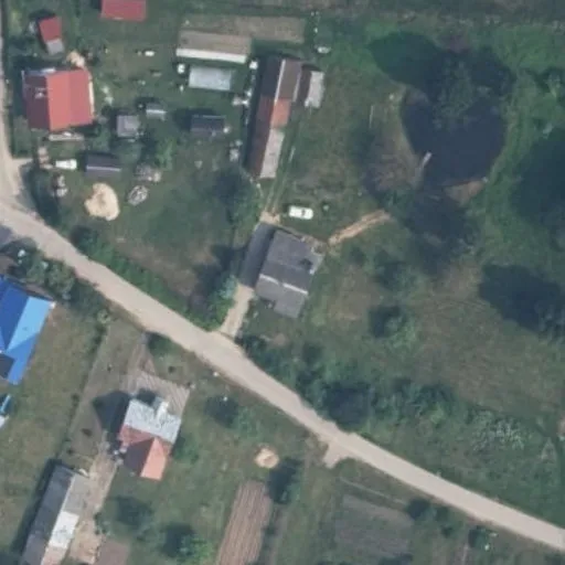 Vaizdas iš viršaus: Bažnyčios g. 9, Paberžė